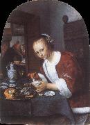 Jan Steen The oysters eater France oil painting artist